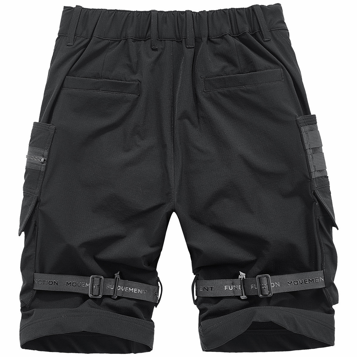 Men's Summer Loose Fitting Sports Quick Drying Casual Black Shorts