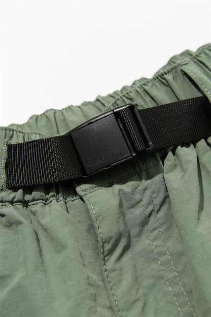 American Style Work Shorts With Belt For Men