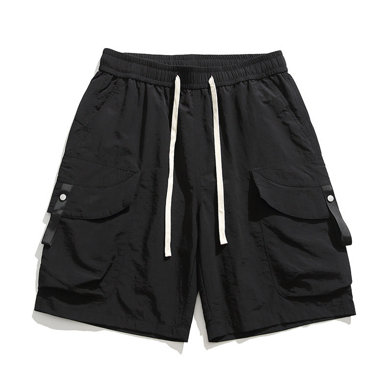 Men's Loose Drawstring Sports Shorts