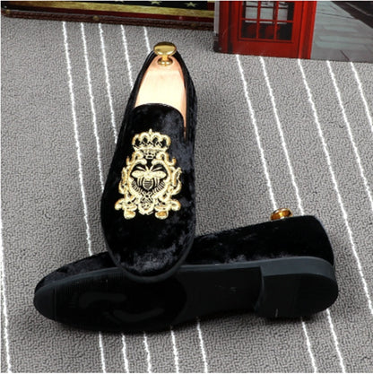 Korean Style Embroidered Leisure Lazy Shoes