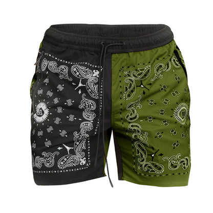 Basketball Outdoor Running Loose Five-Point Pants