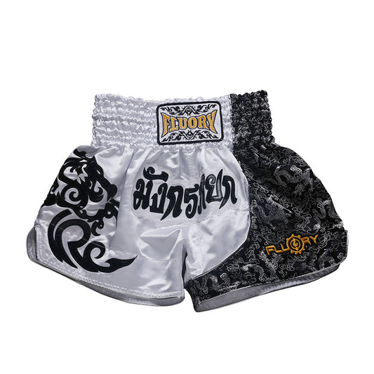 Muay Thai Shorts Men Professional Competition Training Sanda Boxing Suit Women Fight Fighting Shorts