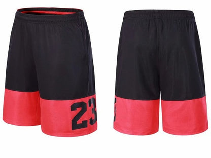 Mens Sports Shorts Breathable Loose Soccer Jersey Loose Beach Scanties Running Basketball Football Training Breechcloth