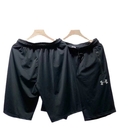 Summer New Men's Shorts Stretch Breathable Wicking Five-Point Pants Sports Leisure Training Running Shorts