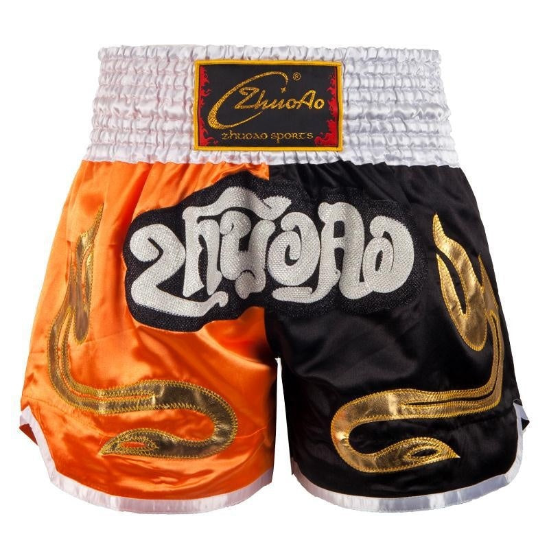 Boxing Clothes For Sanda Training Fighting Shorts Muay Thai Shorts Men And Women