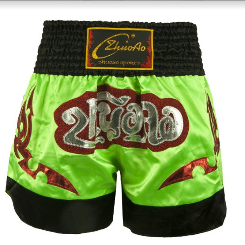 Boxing Sanda Training Fighting Shorts Male