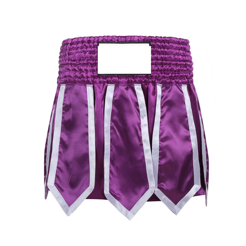 Ribbon Style Thai Boxing Shorts Competition Training