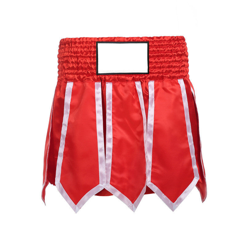 Ribbon Style Thai Boxing Shorts Competition Training