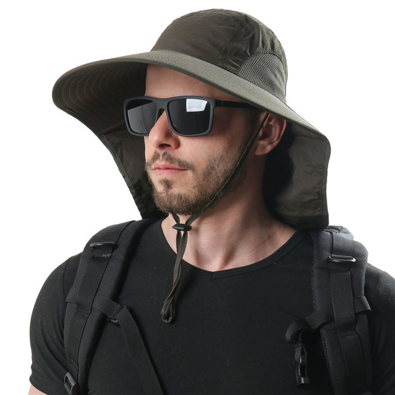 Men's And Women's Outdoor Sun Protection Ventilation Cap Sun