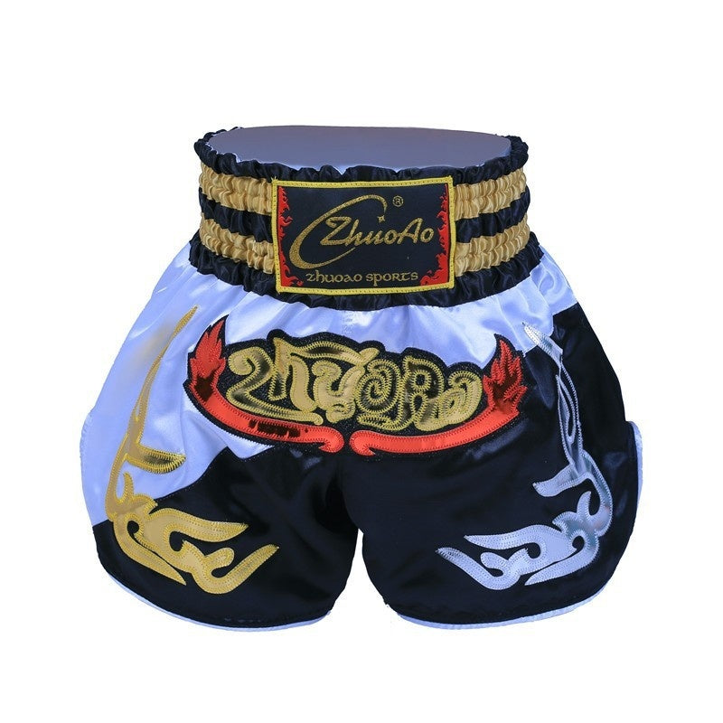 Boxing Clothes For Sanda Training Fighting Shorts Muay Thai Shorts Men And Women