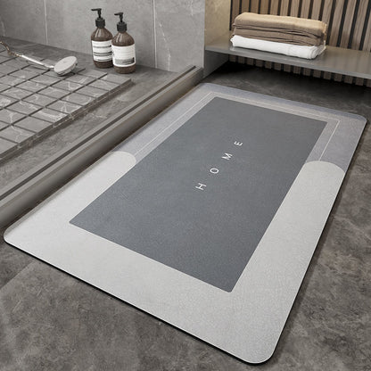 Napa Skin Super Absorbent Bath Mat Quick Drying Bathroom Rug Modern Simple Non-slip Floor Carpets Home Oil-proof Kitchen Mat