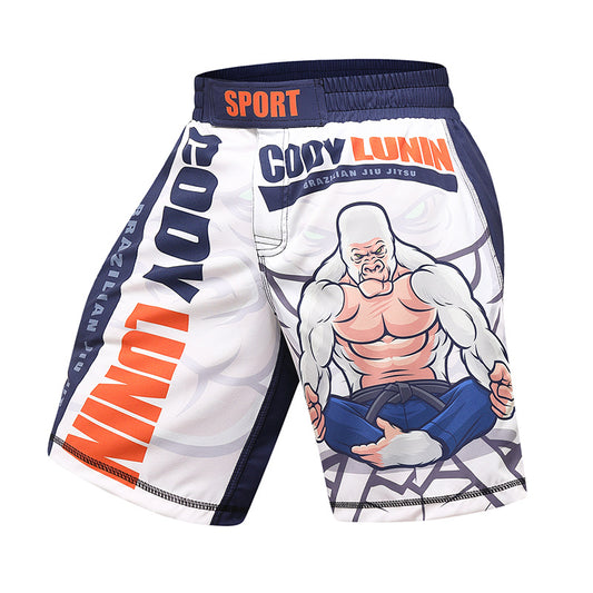 Fight training competition shorts