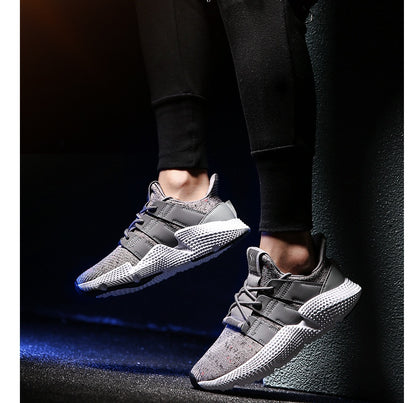 New winter men's shoes men's casual shoes Korean version of the trend of wild fashion sports shoes men's tide shoes shoes