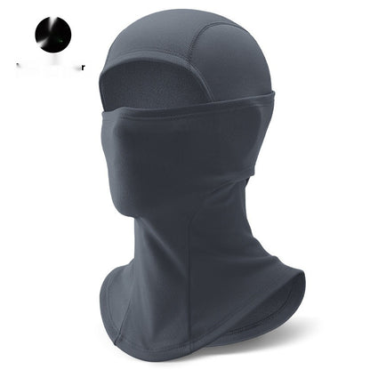 Outdoor Keep Warm And Windproof In Winter Mask Outdoor Fleece Scarf Cold-proof Haze-proof Riding Hat