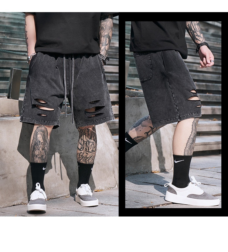 Five-point Shorts Men's Knitted Shorts