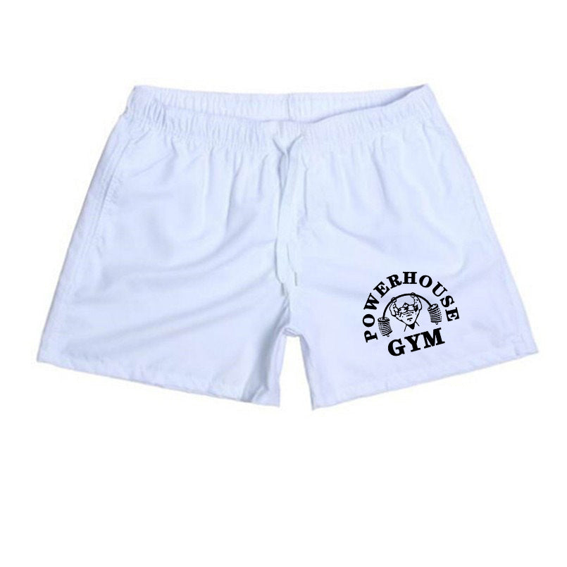 Men's Fashion Simple Print Beach Swim Shorts