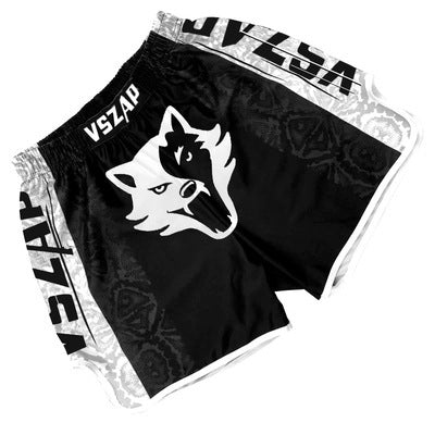 Comprehensive Fighting Sanda Muay Thai Shorts Fighting Running Workout Pants