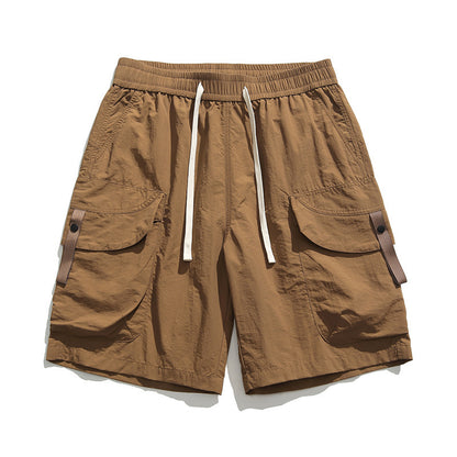 Men's Loose Drawstring Sports Shorts