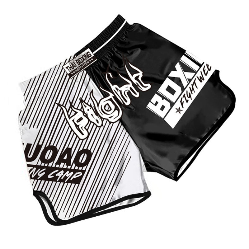 Boxing Sanda Training Fighting Shorts Male