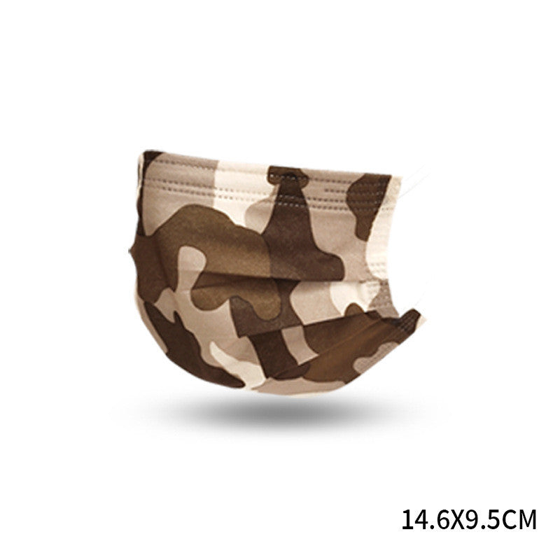 Pinnacle Camouflage Disposable Mask