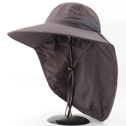 Men's And Women's Outdoor Sun Protection Ventilation Cap Sun