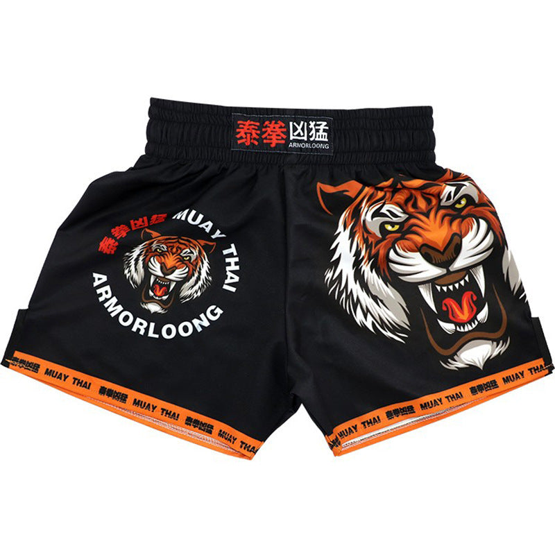 Muay Thai Tiger Fight Sports Fighting Boxing Shorts