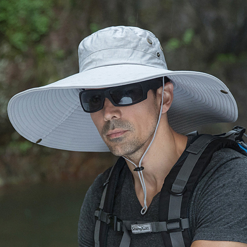 Large brim fisherman's hat