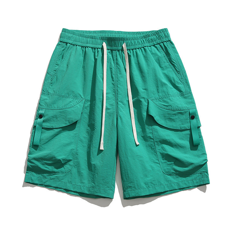 Men's Loose Drawstring Sports Shorts