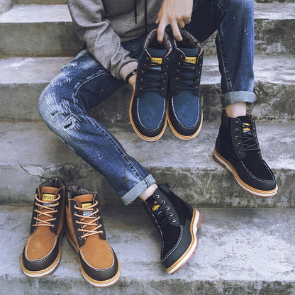 Men's high-top tooling shoes