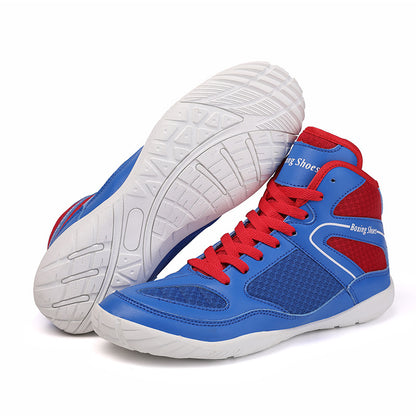 Professional Boxing Shoe High-top Fitness Training Shoes