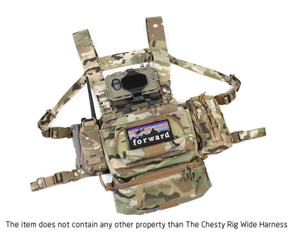 PEW TACTICAL FERRO STYLE Chesty Rig Wide Harness airsoft CR07