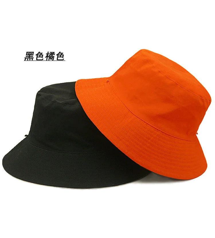 2021 Dad Fishing Large Size Sun Hat Lady Outdoors Beach Oversize Bucket Hats Big Bone Man Plus Size Panama Hats 55-59cm 60-65cm