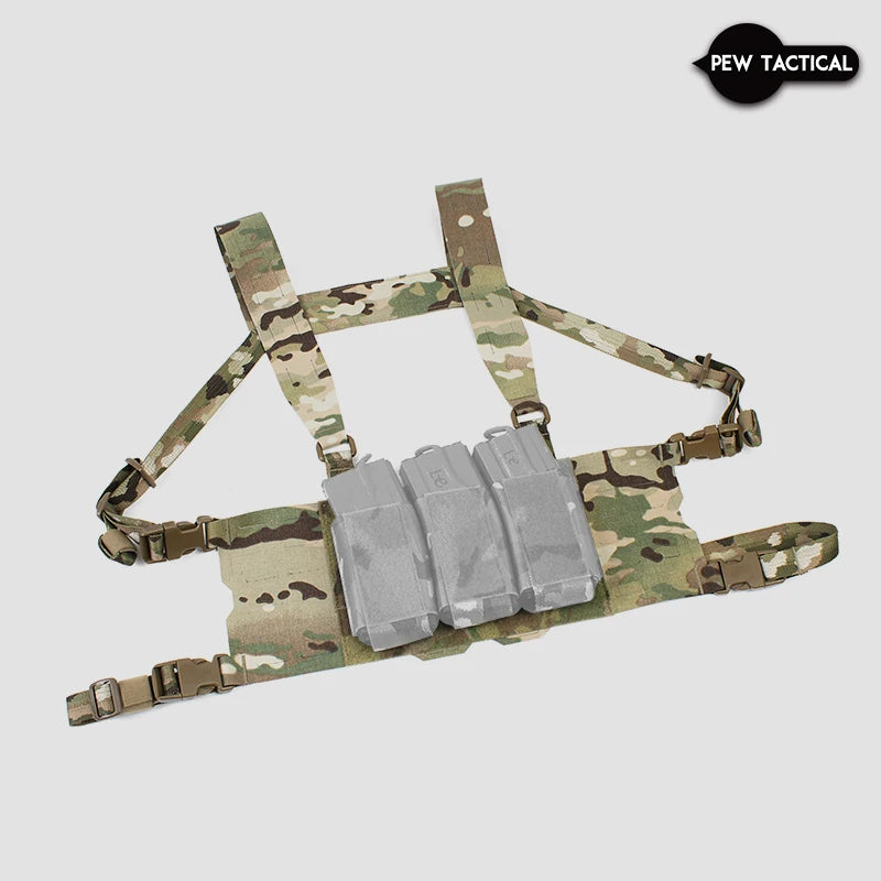 PEW TACTICAL FERRO STYLE Chesty Rig Wide Harness airsoft CR07