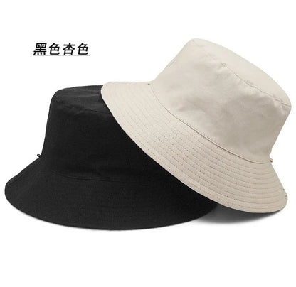 2021 Dad Fishing Large Size Sun Hat Lady Outdoors Beach Oversize Bucket Hats Big Bone Man Plus Size Panama Hats 55-59cm 60-65cm