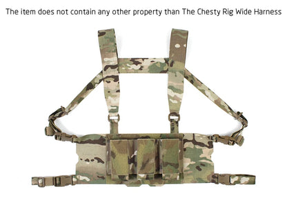 PEW TACTICAL FERRO STYLE Chesty Rig Wide Harness airsoft CR07