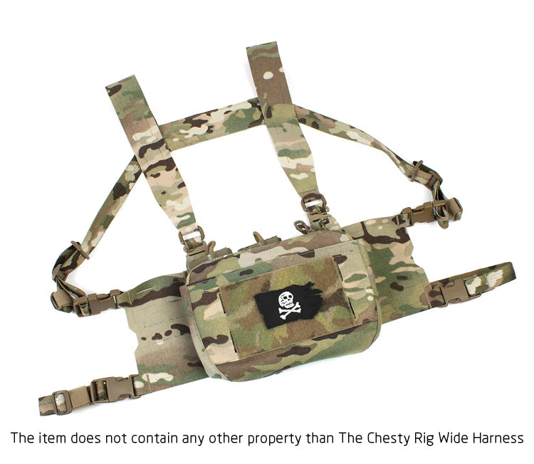 PEW TACTICAL FERRO STYLE Chesty Rig Wide Harness airsoft CR07