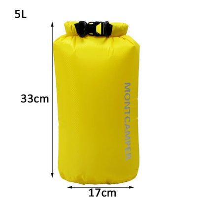 3/5/10/20/35L Dry Bag Sack Ultralight Drifting Swimming Clothes Storage Bag Pack 30D Nylon Waterproof Rafting Kayaking Sport Bag