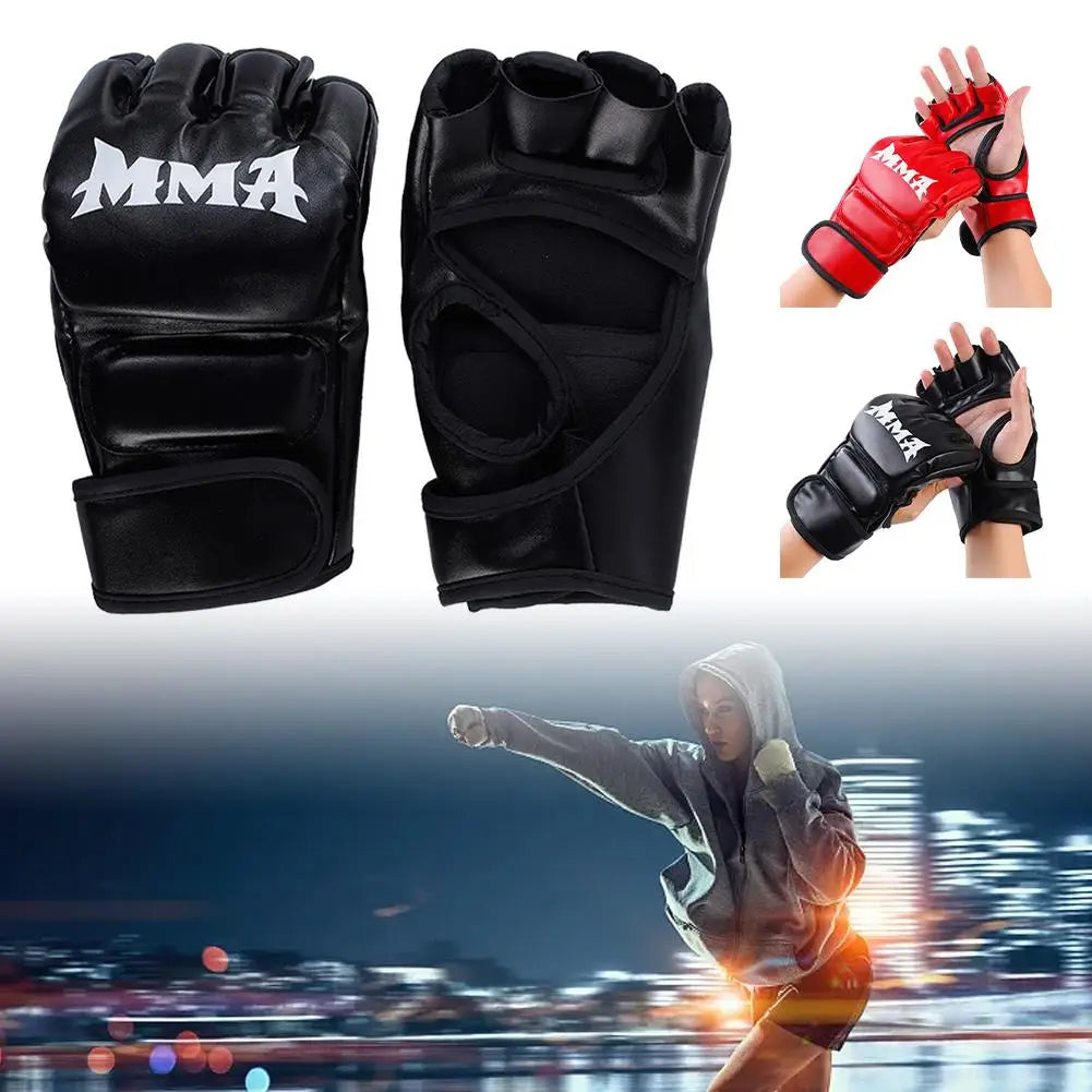 Boxing Gloves Adult Professional Training Boxing Sleeve Gloves Muay Thai Sandbag And Sanda Gloves Fighting Women Fighting M T8A2