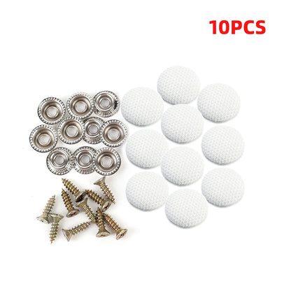 Car Ceiling Buckles Fixing Clips Car Interior Roof Cloth Screw Caps Rivet Fixer Cap Retainer Fastener Buckle Car Accessories