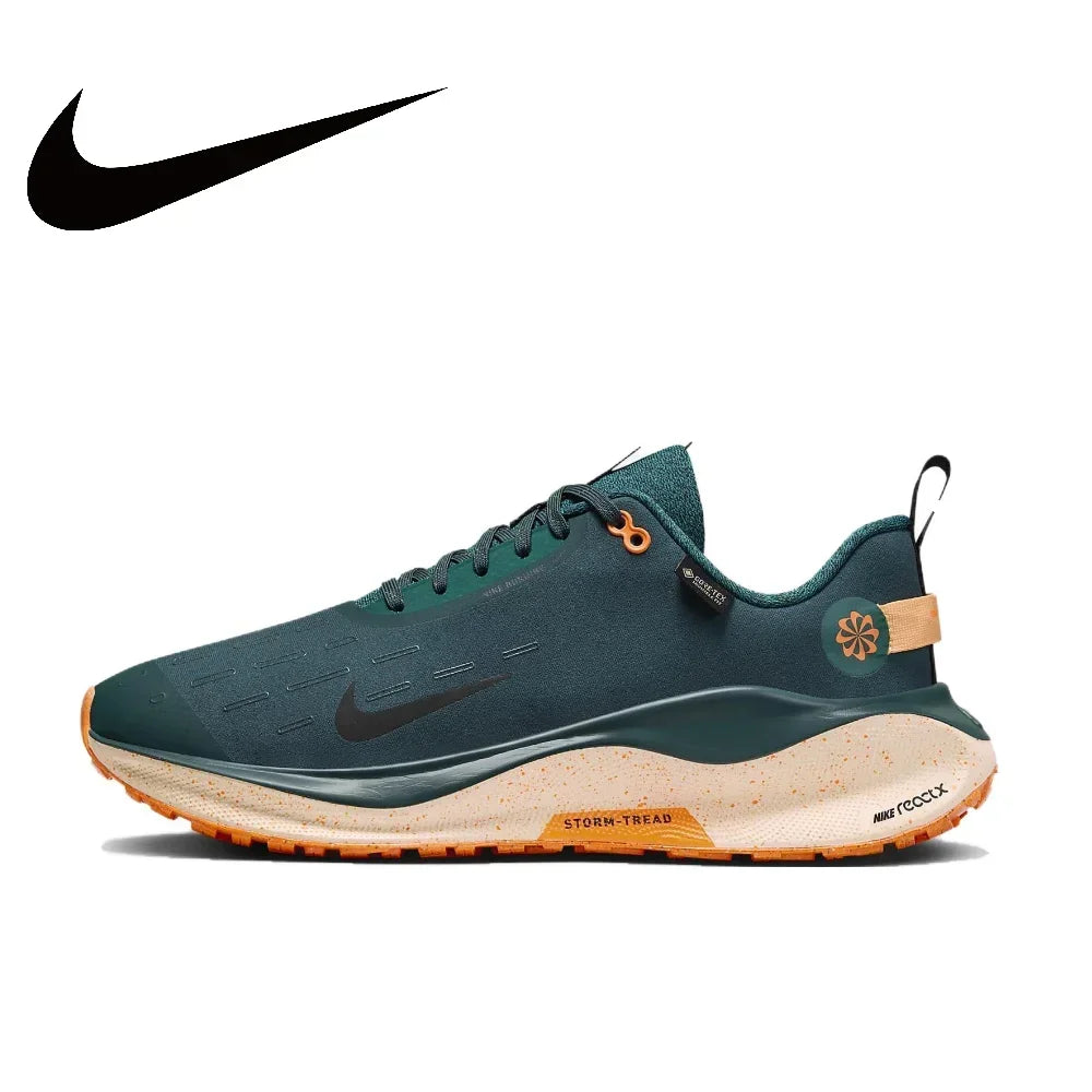 NIKE Original Man sneakers New Arrival React Infinity Run Flyknit 4 Gore-Tex Low Shock-absorbing and wear-resistant shoe