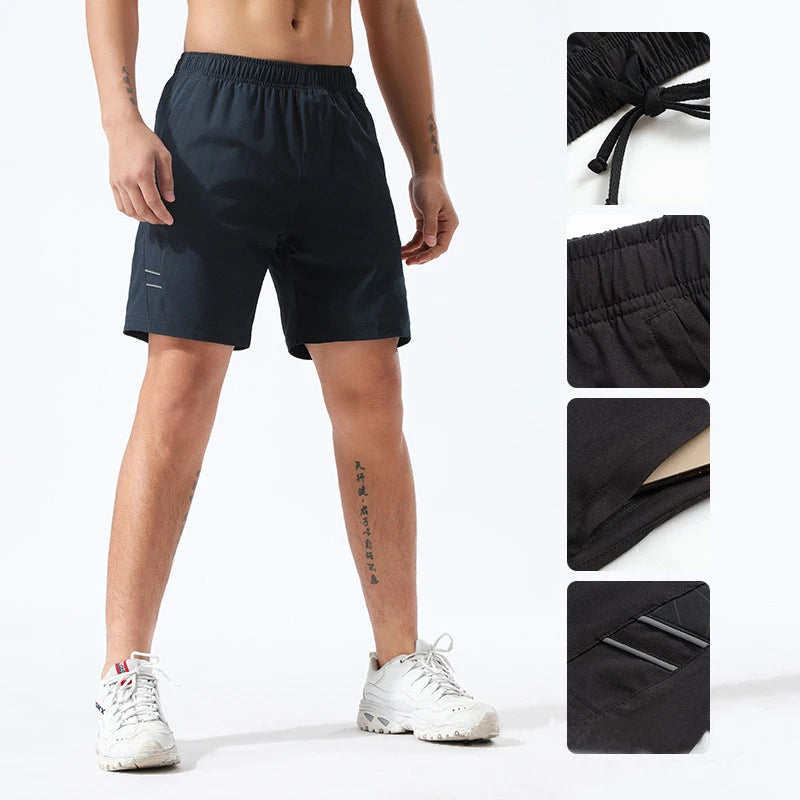 Running Shorts Summer Gym Sportswear Men Jogging Outdoor Sports Shorts Fitness Man Quick Dry Breathable Male Badmin Casual ride