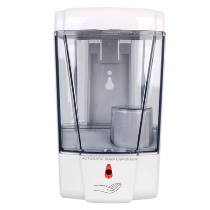 700ml for Kitchen Bathroom Touch-free Lotion Pump Touchless Liquid Wall-Mount Automatic IR Sensor Soap Dispenser