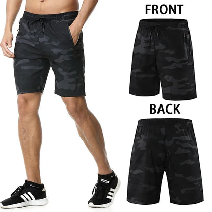 Mens Running Shorts Gym Wear Fitness Workout Shorts Men Sport Short Pants Tennis Basketball Soccer Training Shorts