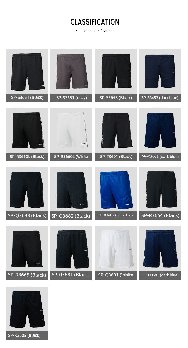 Kawasaki Breathable Sports Men and Women Neutral Badminton Pants