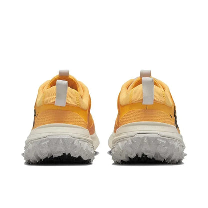 Nike ACG Mountain Fly 2 LOW Men's and Women's Outdoor Functional Shoes Anti-slip Wear-resistant Breathable Trail Shoes Yellow