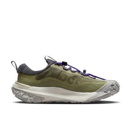 Nike Original Green ACG Mountain Fly 2 Waterproof Breathable Low Top Trail Shoes Slip Resistant Men's and Women's Sneakers