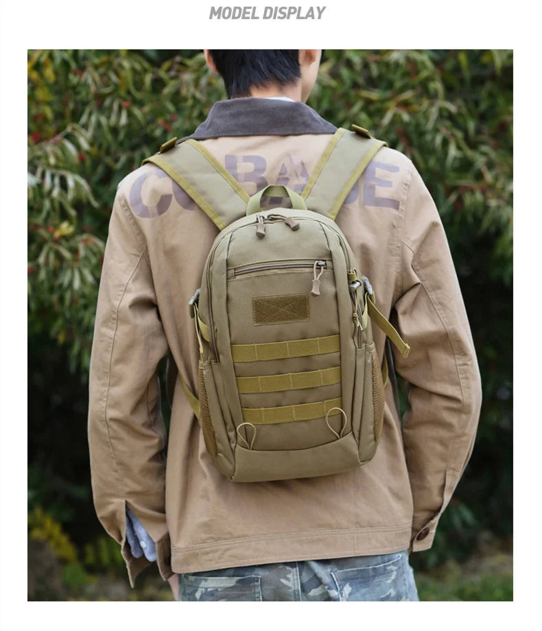 15L Outdoor Tactical Backpack Rucksacks Men child Waterproof Sports Travel Backpack Camping Mochila Trekking Fishing Hunting Bag