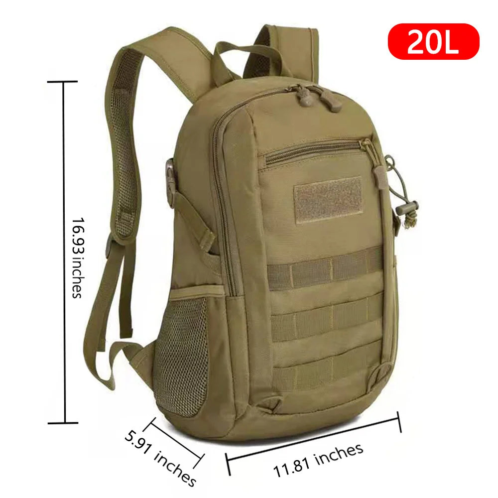 15L Outdoor Tactical Backpack Rucksacks Men child Waterproof Sports Travel Backpack Camping Mochila Trekking Fishing Hunting Bag