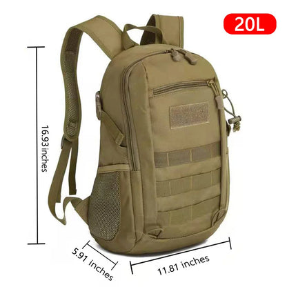 15L Outdoor Tactical Backpack Rucksacks Men child Waterproof Sports Travel Backpack Camping Mochila Trekking Fishing Hunting Bag