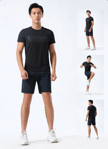 Running Shorts Summer Gym Sportswear Men Jogging Outdoor Sports Shorts Fitness Man Quick Dry Breathable Male Badmin Casual ride